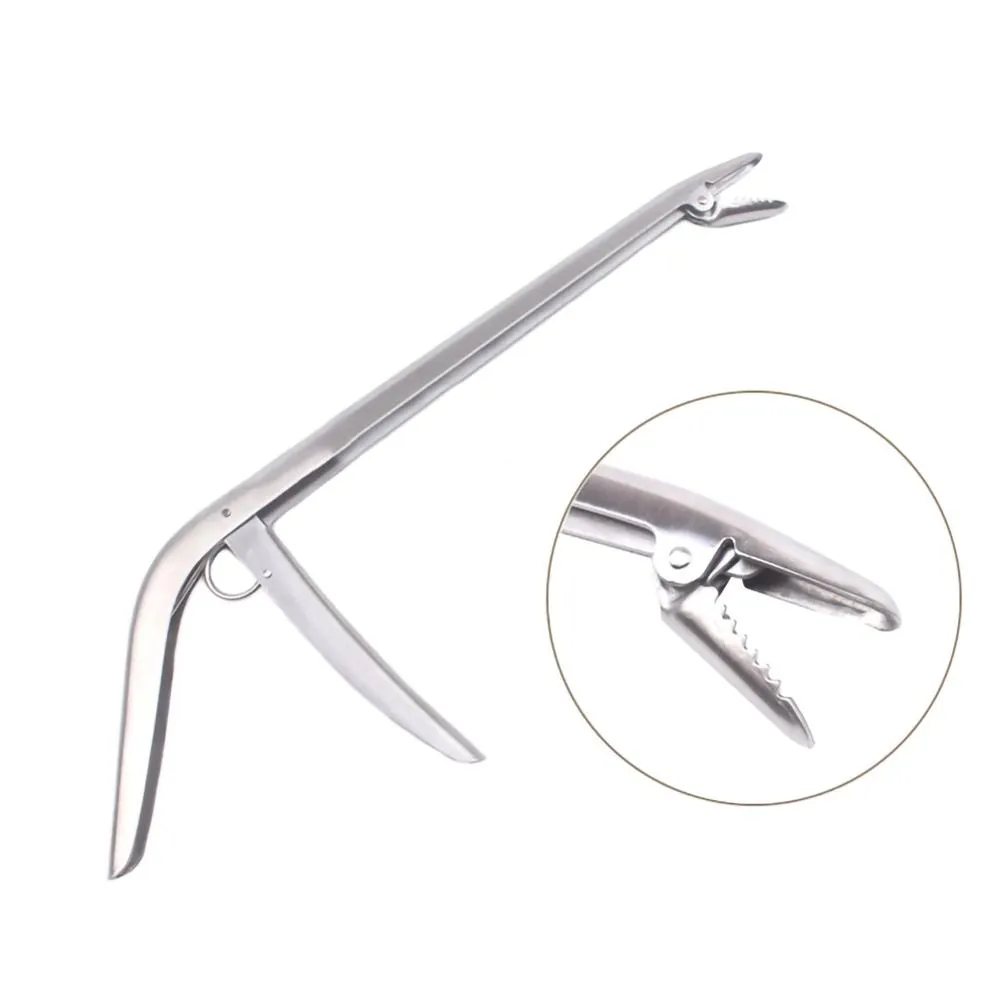Fishing Hook Remover - SANLIKE ステンレス鋼釣りリップグリッパー多機能フックリムーバー取り外し可能なフィッシュクリップ釣りプライヤー釣りアクセサリー