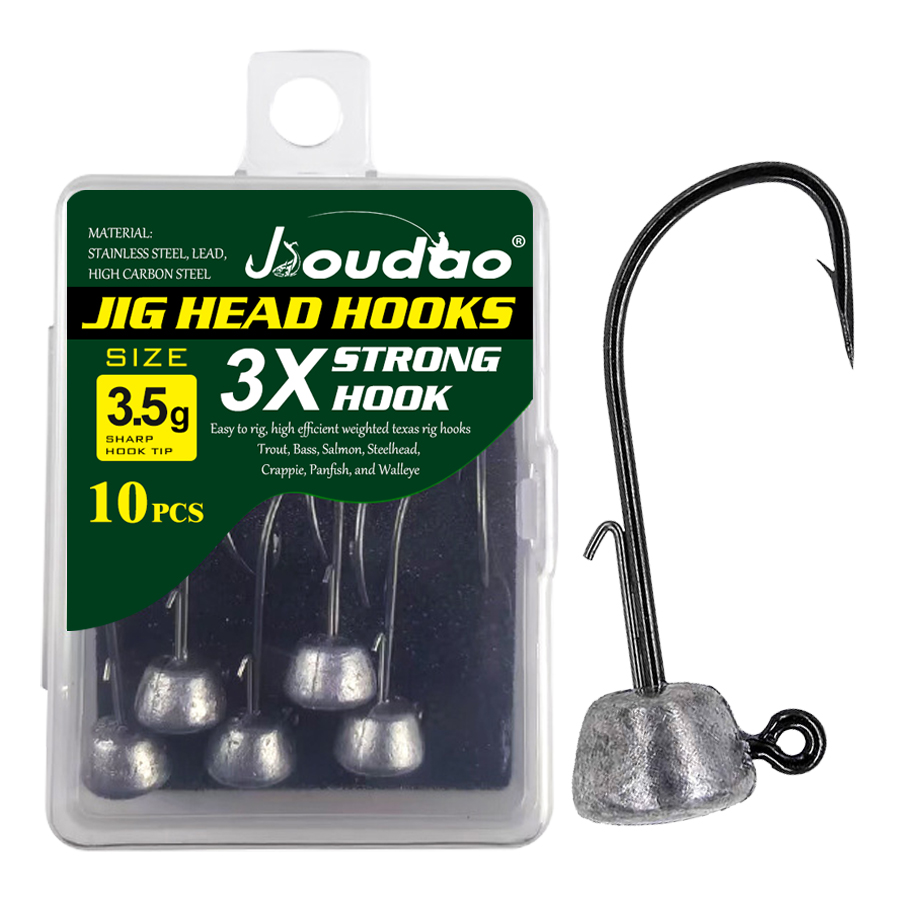 Fishing Hook Weedless - マッシュルームヘッドフィッシング用のジグヘッド,ソフトルアー,バスフィッシング用,2.5g, 3.5g, 5g