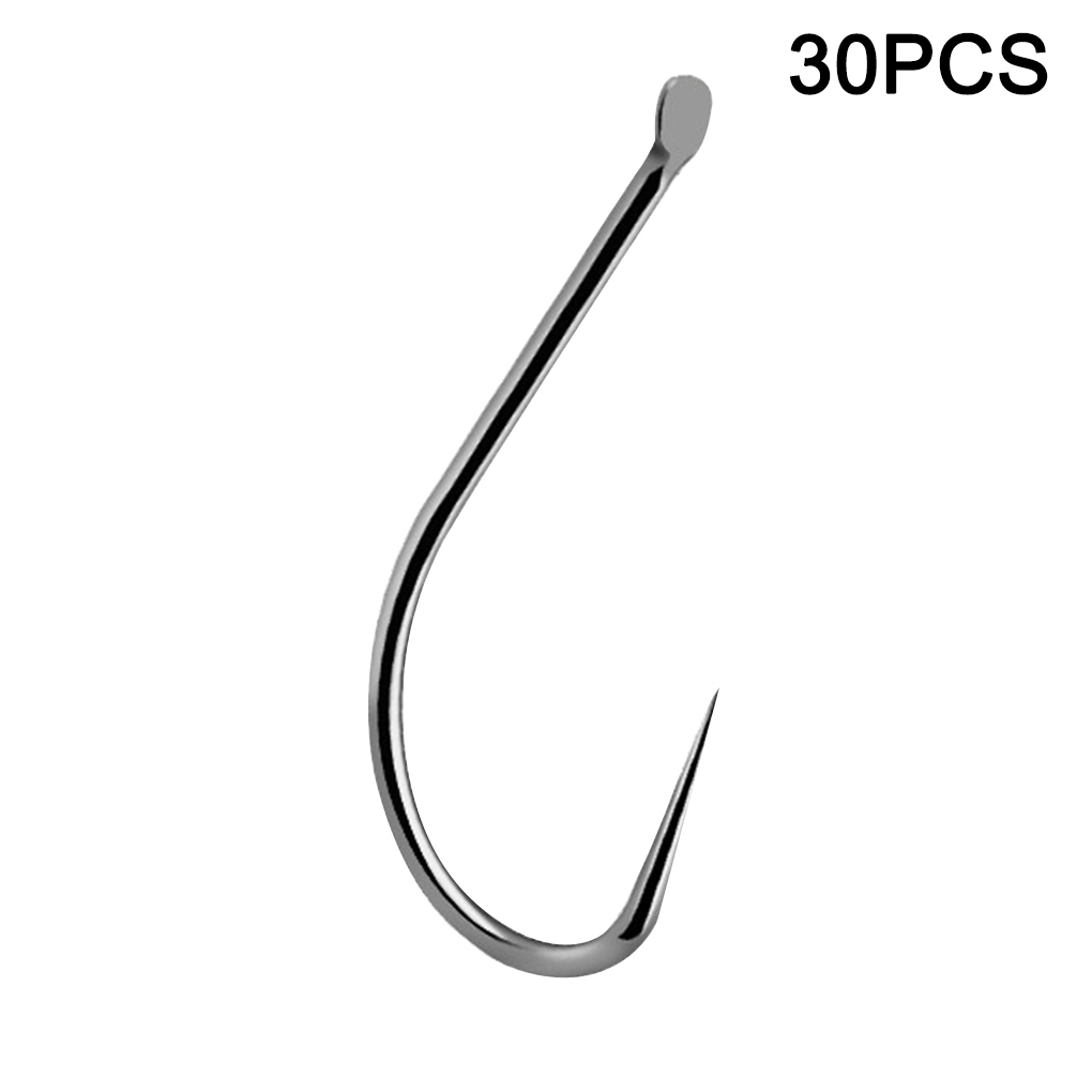 チタン合金釣り針,釣り道具アクセサリー,リール付き,30個 - Fishing Hook Barbless のレビューと価格