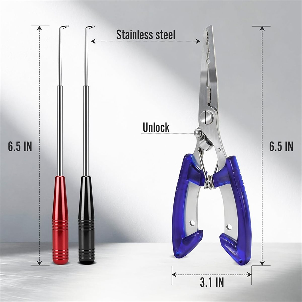T34C フィッシュフックリムーバーツール＆フィッシングプラ - Fishing Hook Remover のレビューと価格