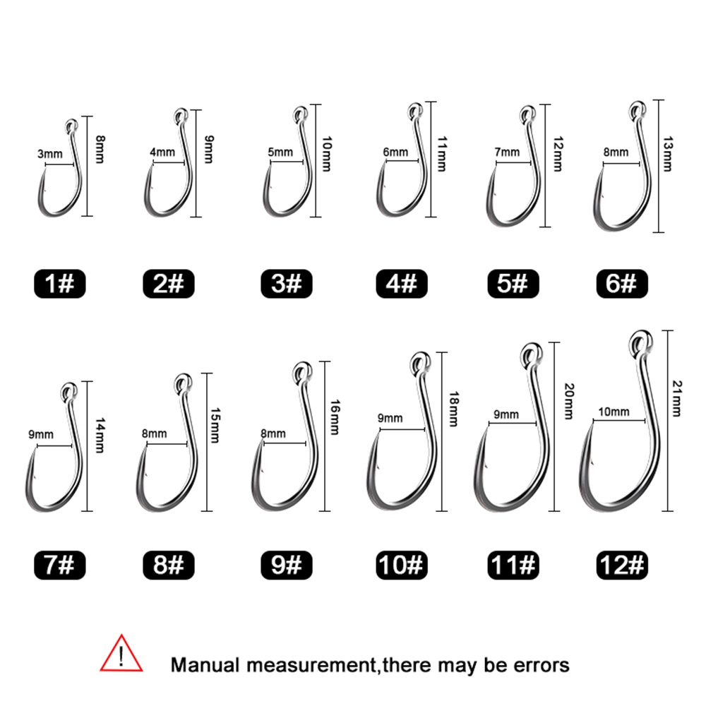 FTK 50-100個入り ゴールド釣り針 高炭素鋼 1 # - Fishing Hook Barbless のレビューと価格